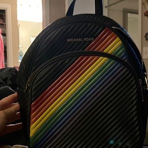 Michael Kors Rainbow Backpack
